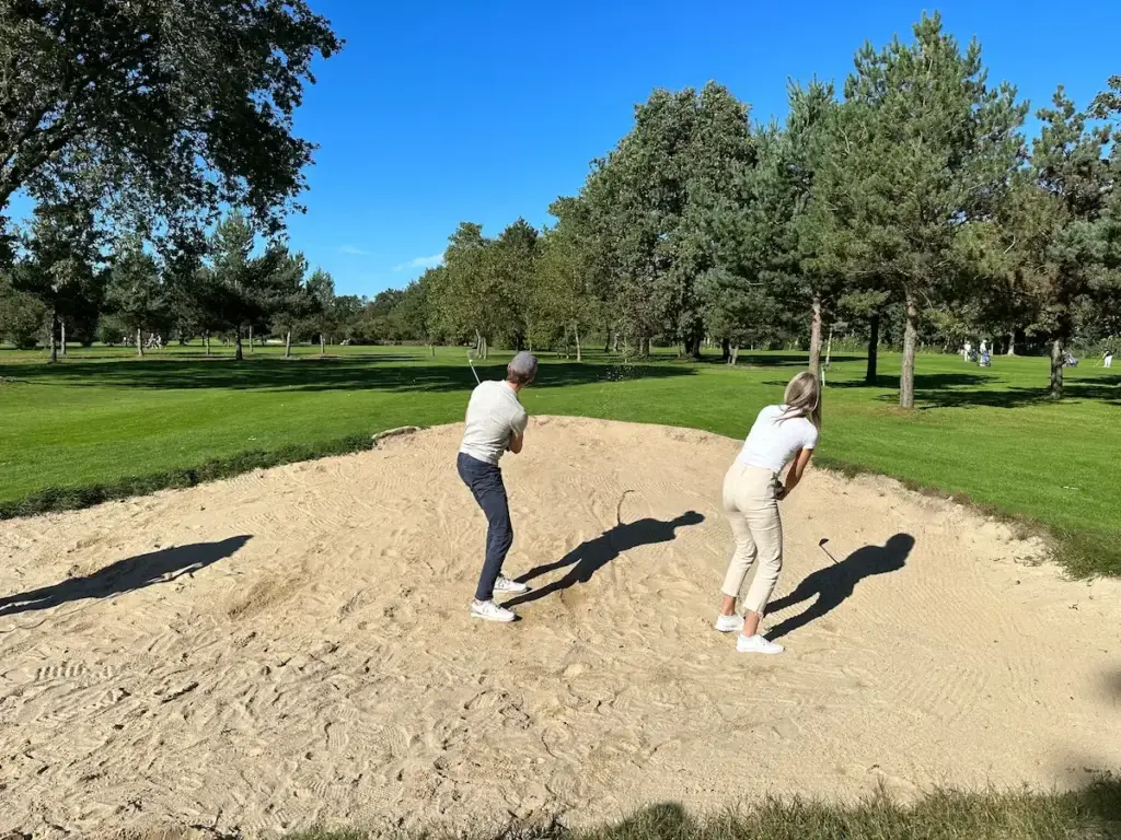 golfles bunker